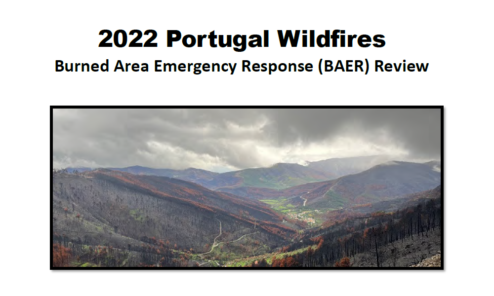 2022 Portugal Wildfires - Burned Area Emergency Response (BAER) Review