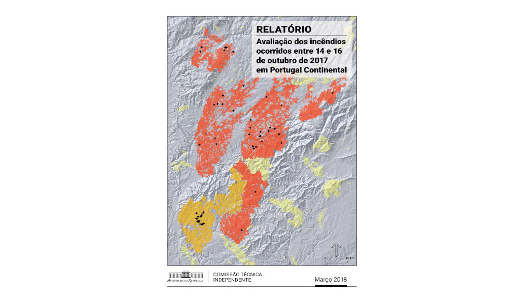 Avaliação dos incêndios ocorridos entre 14 e 16 de outubro de 2017 em Portugal Continental. Relatório Final