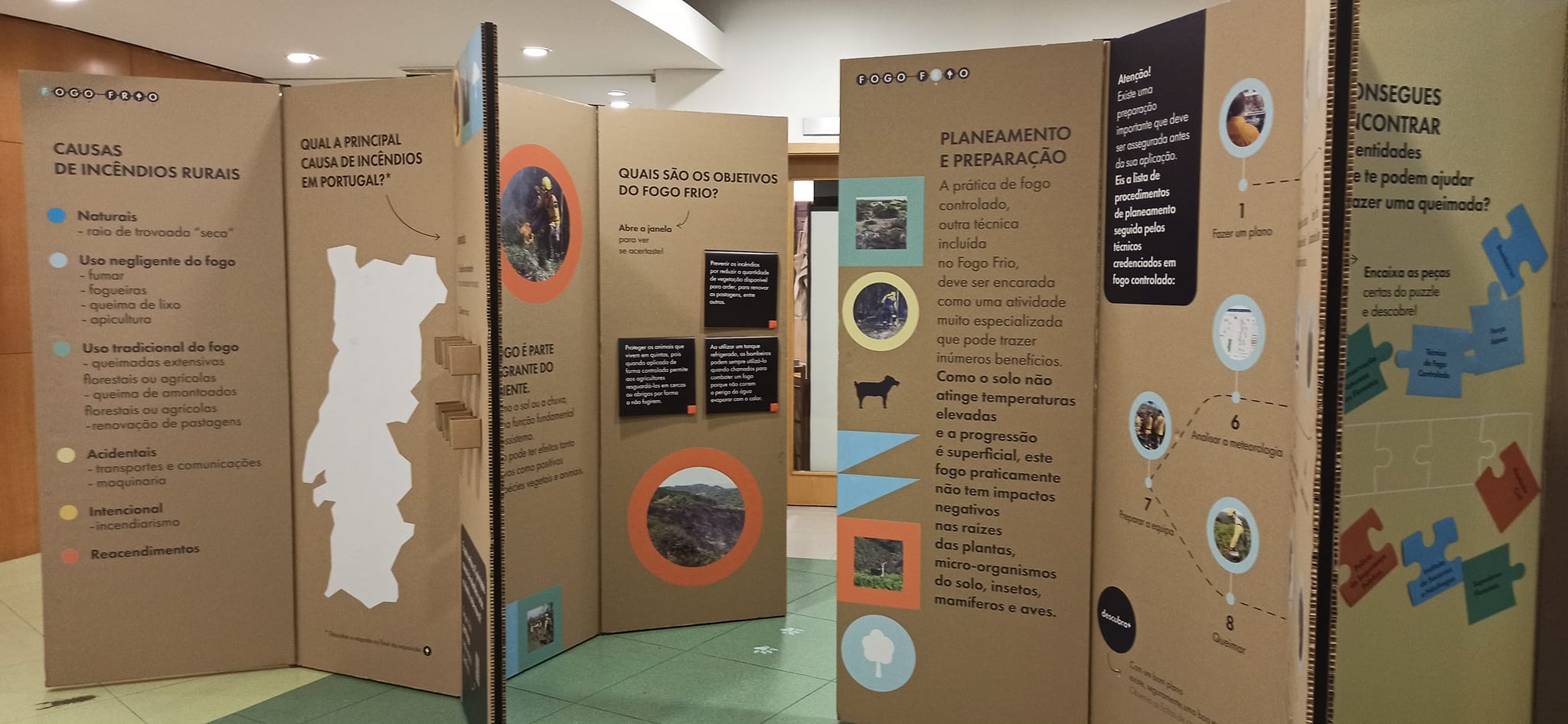 Exposição Fogo Frio