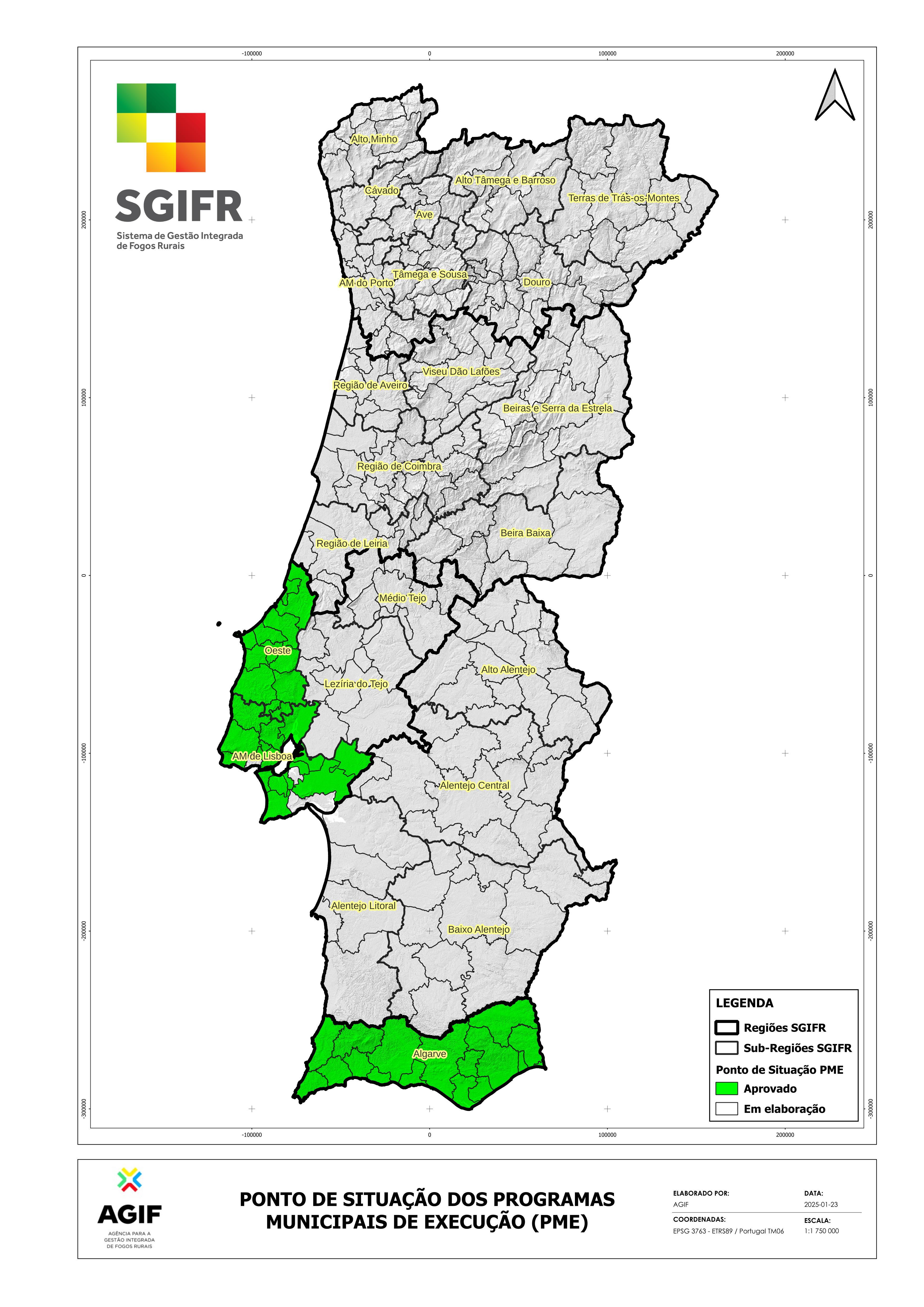Ponto de Situação dos PME em janeiro de 2025