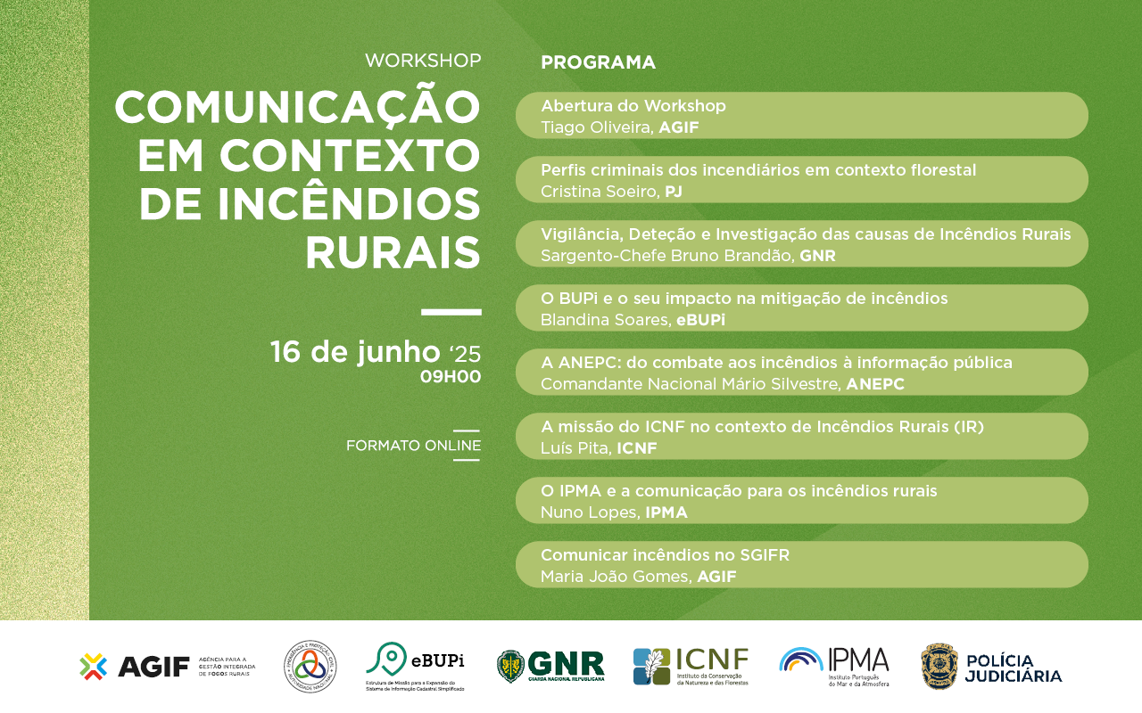 5.ª edição do Workshop “Comunicação em contexto de incêndios rurais” com 60 jornalistas inscritos