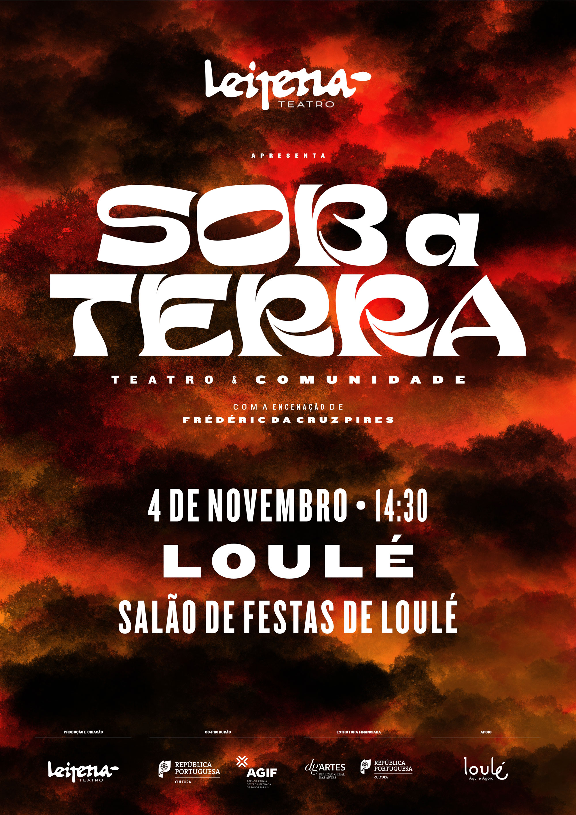 Espetáculo “Sob a Terra” estreia amanhã em Loulé